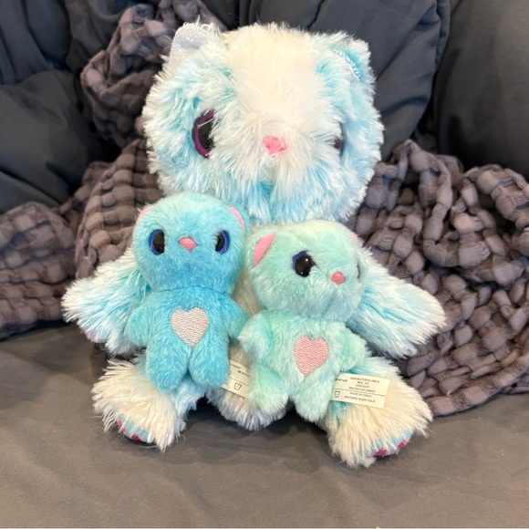 Other - Plush Pet Toy Set - Blue and White